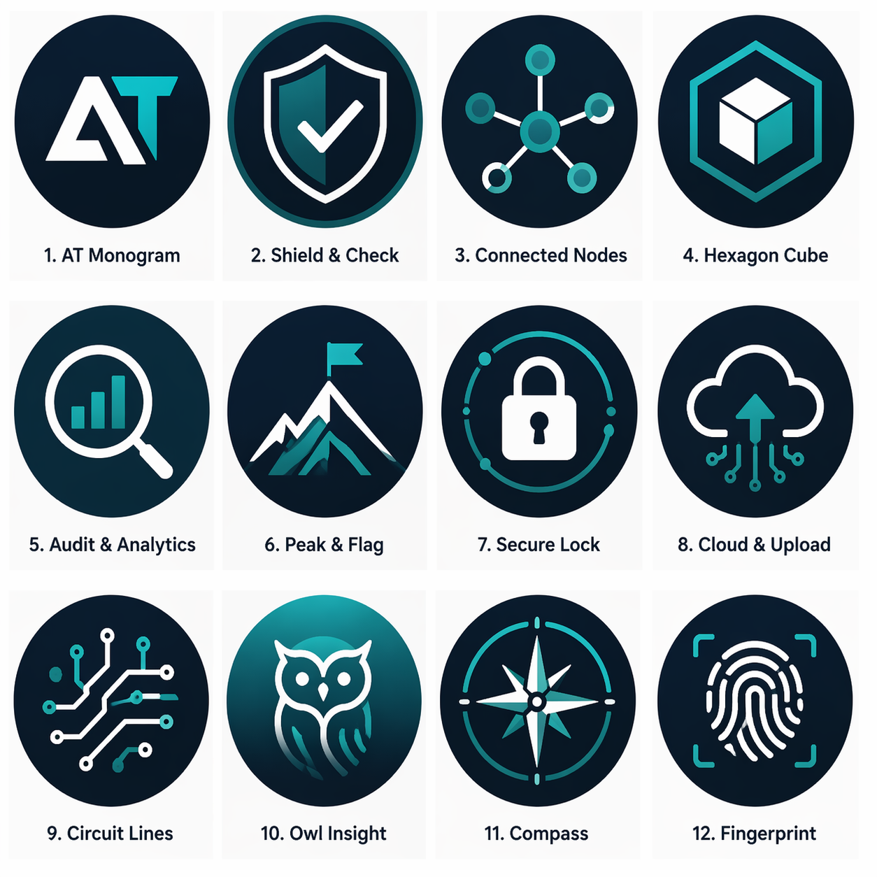 Icon grid designer board