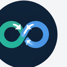 DevOps Loop concept icon